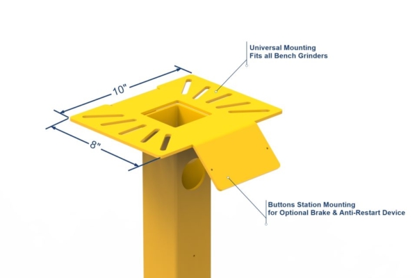 Bench Grinder Post