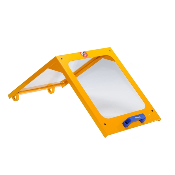 Lathe Spindle Protector With Laminated Safety Glass Option - Image 4