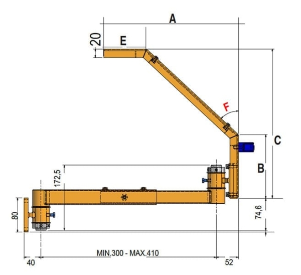 Large Lathe Chip Shield (Front Mount) - Image 2