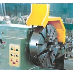 Large lathe metal chuck guard