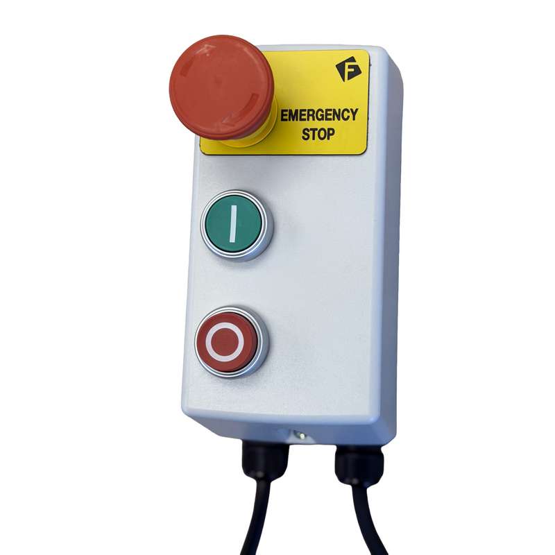 An anti-Restart Device with emergency stop button