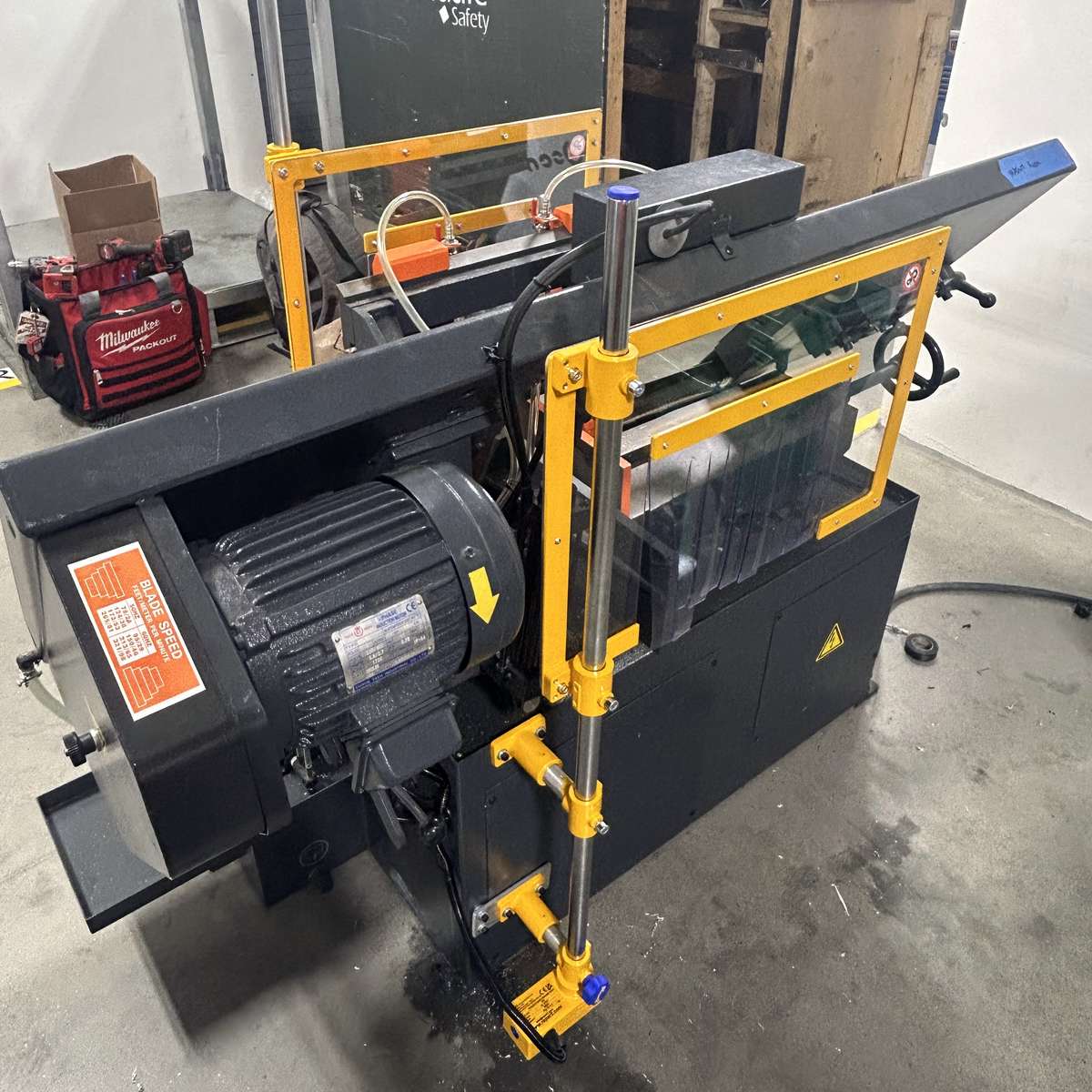 Horizontal Band Saw Safety Guard - Image 2