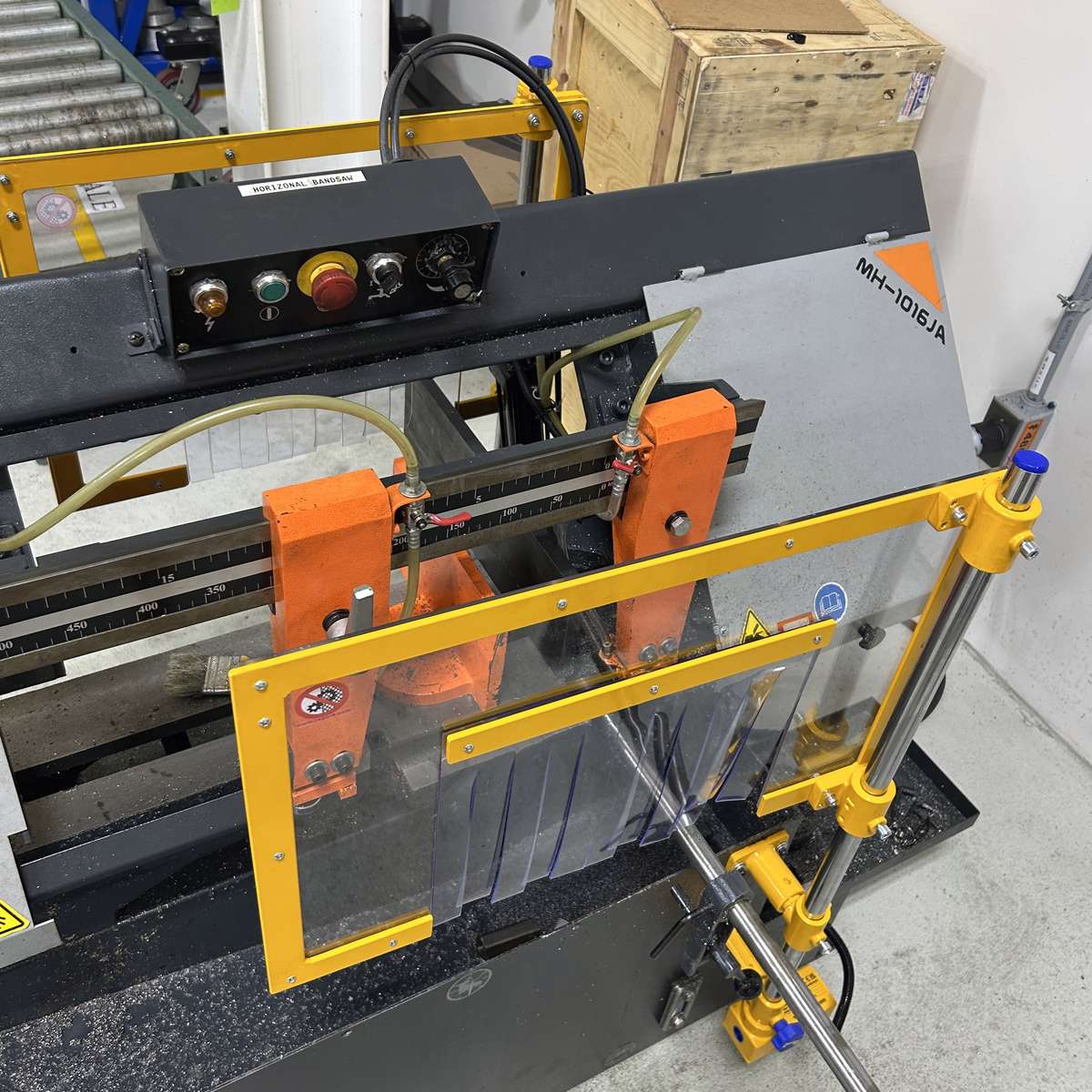 Horizontal Band Saw Safety Guard - Image 4