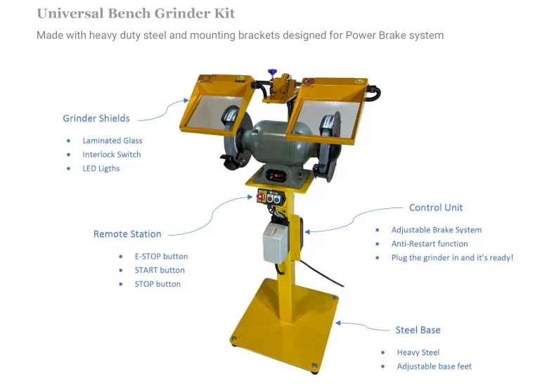 Bench grinder safety bundle 