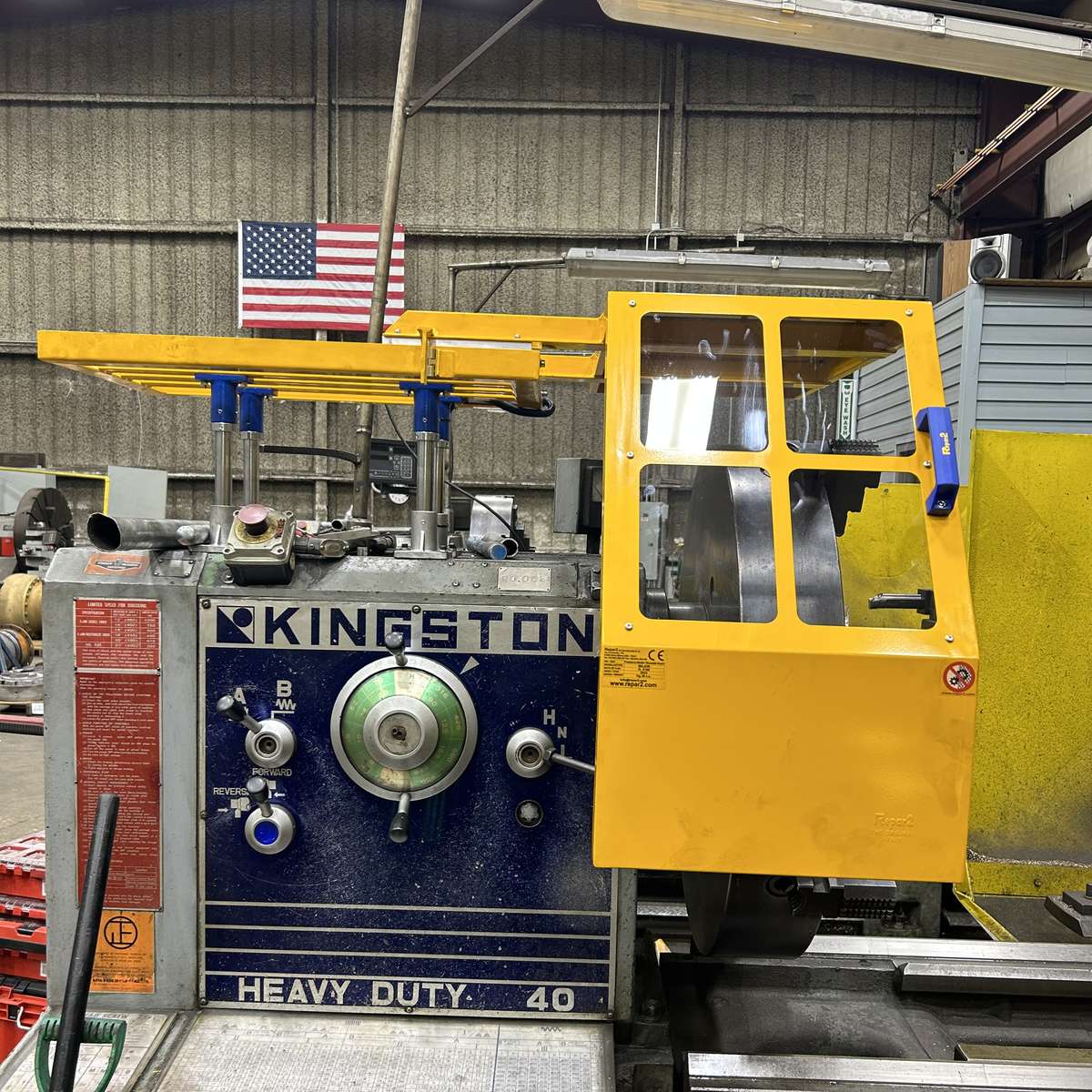 Sliding Lathe Chuck Guard for Big Lathes - Image 3