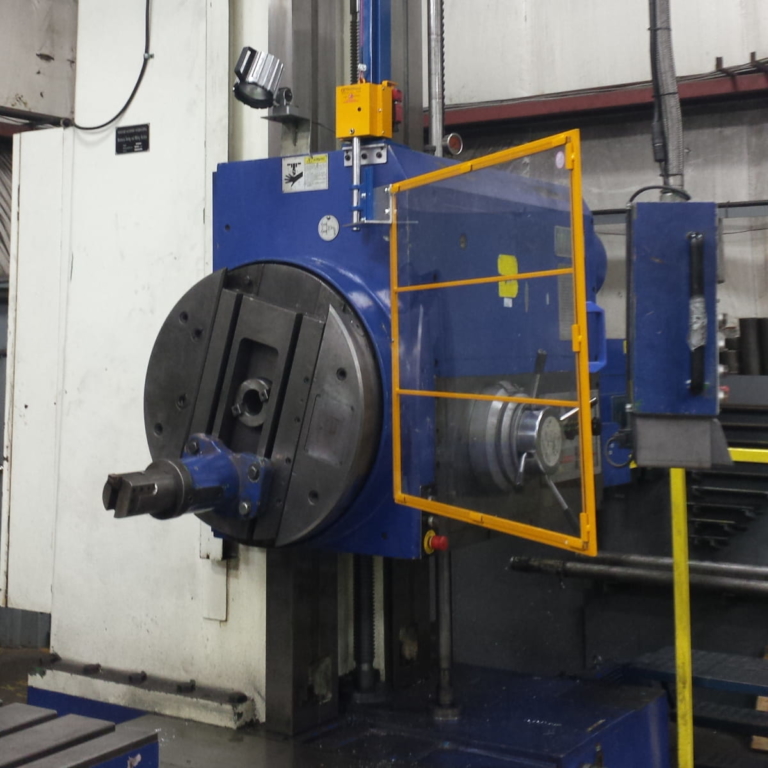 Horizontal Boring Mill Safety Guards from Ferndale Safety