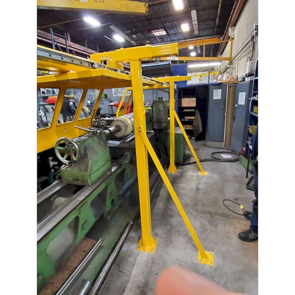 Custom Lathe Enclosures, Heavy Duty Rail System w/ Interlocks - Image 5
