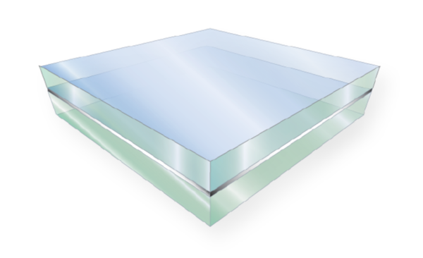 Laminated safety glass