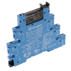 Low-power draw miniature relay for use with Ferndale Safety EKS electronic key system.