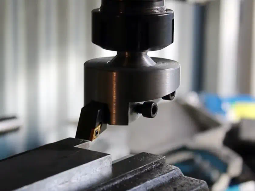 A milling machine flycutter can be dangerous