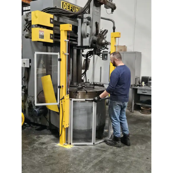 Vertical Lathe Safety Guarding - Image 21